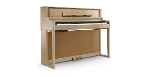 Music House Roland Lx La Set Upright Piano Light Oak