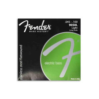 Fender SubSonic™ 9050L Bass Strings, Flatwound Stainless Steel, Long Scale, Gauges .045-.100, (4)