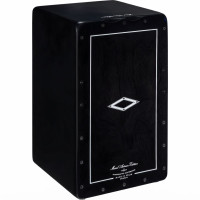 MEINL Percussion Artisan Edition Series String Cajon Tango Line - Satin Black