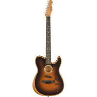 Fender American Acoustasonic® Telecaster®, Ebony Fingerboard, Sunburst