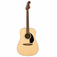 Fender California Series Standard Redondo Acoustic Guitar, Black Pickguard, Natural Finish