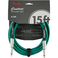 Fender Contour™ Instrument Cable, Sherwood Green, 15'