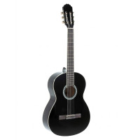 GEWApure CLASSIC GUITAR VGS BASIC SET 4/4 BLACK WITH BAG &CLIP