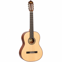 Valencia Classical Guitar, Solid Top, Hybrid Neck, Natural