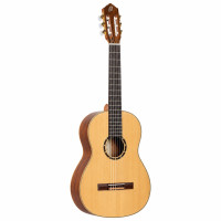 Ortega Concert Guitar,Solid Cedar Top,Mahogany Body,incl.ONB44