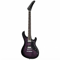 Gibson Victory Figured Top Dark Purple Burst Chrome