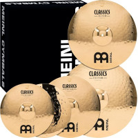 MEINL Cymbals Classics Custom Brilliant Cymbal Set - 3 pcs