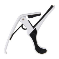 Alice A007A/WH Advanced Alloy Acoustic Guitar Capo, White Paint