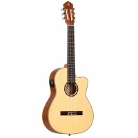 ORTEGA Family Series 4/4 Classical Slim Neck Guitar 6 String - Spruce/Mahogany Natural + Gig Bag