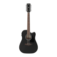 IBANEZ AW8412CE-WK Acoustic Guitar (Weathered Black Open Pore)