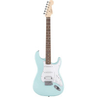 Fender Debut Collection™ Stratocaster® HSS, Laurel Fingerboard, White Pickguard, Daphne Blue