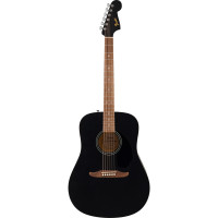 Fender California Debut Redondo™, Spruce Top, Black Pickguard, Black