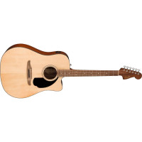 Fender California Debut Redondo™ CE, Spruce Top, Black Pickguard, Natural