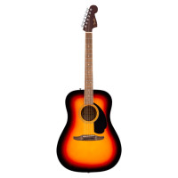 Fender California Series Standard Redondo Acoustic Guitar, Black Pickguard, Natural Finish