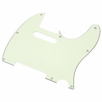 Fender Pickguard, Telecaster®, 8-Hole Mount, Mint Green, 3-Ply