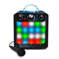 ION Audio Party Rocker Express Port Spkr w/Party Lights and Mic (Black)