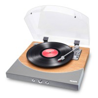 ION Audio PREMIER LP WOOD T-table w/ built-in speakers & outgoing
