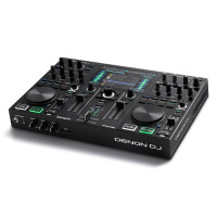 Denon PRIMEGO+XEU Prof 2-deck DJ media player and Mixer