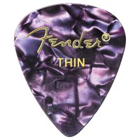 Fender 351 Premium Celluloid Guitar Picks - Purple Moto - Thin
