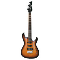 IBANEZ GSA60 BS El. guitar, body - mahogany, neck - maple/rosewood, HSS, tremolo, sunburst