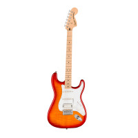 Fender Squier Affinity Series Stratocaster FMT HSS MF electric guitar (Sienna sunburst)