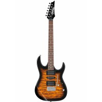 IBANEZ GRX70QA ASB  electric guitar (Sunburst)