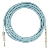 FENDER Original Series Instrument Cable, 10', Daphne Blue