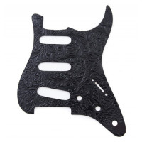 RightOn! Straps T-Style Floral pickguard (black)