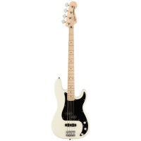 Fender Squier Affinity Series Precision Bass PJ MF electric bass (Olympic white)