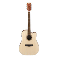 IBANEZ PF10CE OPN performance electro acoustic guitar (Open pore natural)