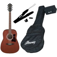 IBANEZ V54NJP OPN Ac. guitar pack, (guitar, gig bag, tuner, strap, picks, accessory pouch, parts)
