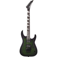 Jackson JS Series Dinky™ Arch Top JS32Q DKA, Amaranth Fingerboard, Transparent Green Burst