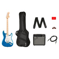 Fender Squier Affinity Series™ Stratocaster® HSS pack (Lake Placid Blue) 