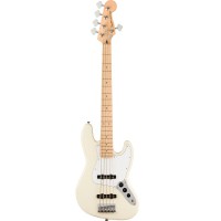 Fender Squier Affinity Series Jazz Bass V MF electric bass (Olympic white) 