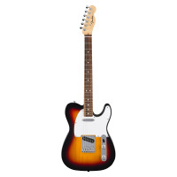 Fender Standard Telecaster®, Laurel Fingerboard, White Pickguard, 3-Color Sunburst