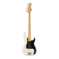 Fender Standard Precision Bass®, Maple Fingerboard, Black Pickguard, Olympic White