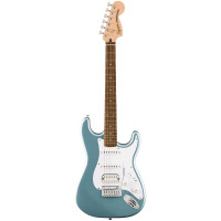 Fender Affinity Series® Stratocaster® Junior HSS, LF, White Pickguard, Ice Blue Metallic