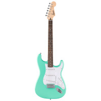 Fender Debut Collection™ Stratocaster®, Laurel Fingerboard, White Pickguard, Sea Foam Green
