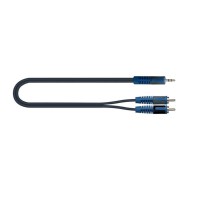 QUIKLOK RKSA150-5 RokSolid Audio Adaptor Cable - Black - 5.0m