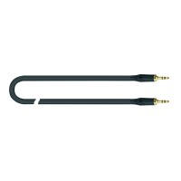 QUIKLOK JUST J35J35 5 Adaptor cable - Black - 5.0m (Stereo 3.5mm jack plug - Stereo 3.5m