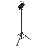QUIKLOK LPH007 Fully adjustable tripod-base universal tablet holder - Black