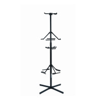 QUIKLOK GS405 Revolving guitar display stand for 8 acoustic/electric guitars - Black