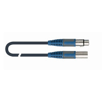 Quiklok RKSM340-5 RokSolid Microphone Cable - Black - 5.0m