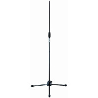 Quiklok A344 BK EU Microlite EU metric thread, s traight tripod microphone stand - Black