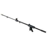 Quiklok A386 BK EU Add-on EU metric thread telescopic microphone boom arm - Black