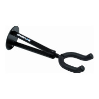 Quiklok GS454L Extra-long guitar wall hanger w/double braced arms - Black