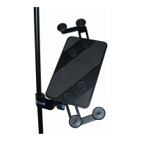 Quiklok IPS12 Universal tablet holder for side/top connection to microphone & music stan