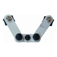 Quiklok MP900 Adjustable dual microphone holder