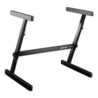 Quiklok Z716 Z-style single tier, adjustable height keyboard stand - Black