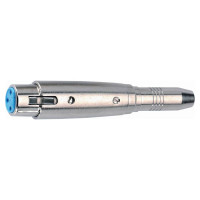 Quiklok F119K Adaptor - 3-Pin XLR Female to 6.3m m stereo jack socket